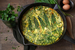 Produktfoto zu zum Rezept Bärlauch-Frittata