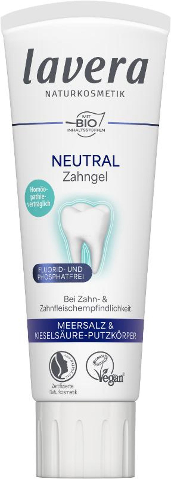 Produktfoto zu Lavera - Neutral Zahngel - 75ml