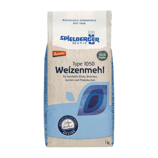 Produktfoto zu Spielberger - Weizenmehl 1050 - 1kg