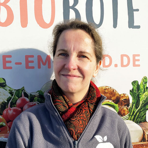 Melanie - Im Packteam des Bioboten