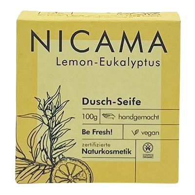 Produktfoto zu 100g - Nicama - Duschseife Lemon Eukalyptus