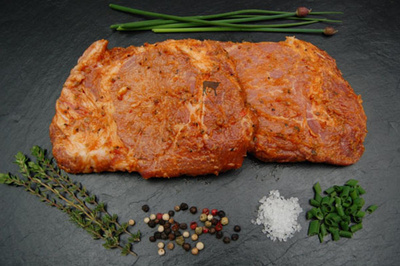 Produktfoto zu Johannshof - Nackensteak mariniert, tiefgekühlt - 2-3 Stück