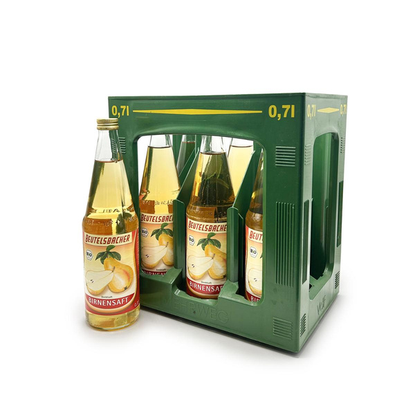 Produktfoto zu Beutelsbacher Birnensaft klar - 6 x 0,7l