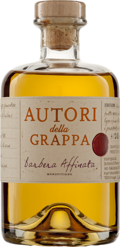 Produktfoto zu Humbel - Grappa Barbera Affinata 41% - 0,5l