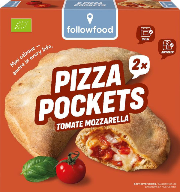 Produktfoto zu TK - Followfood Pizza Pockets - 240g