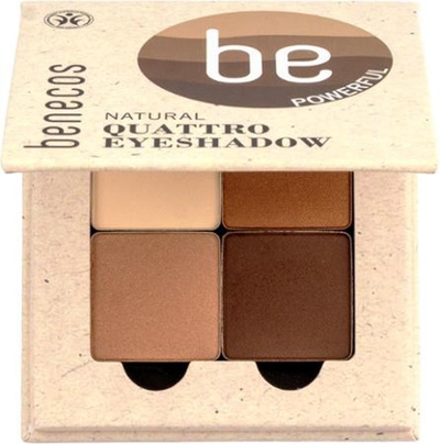 Produktfoto zu Benecos - Quattro Eyeshadow coffee cream- 4g