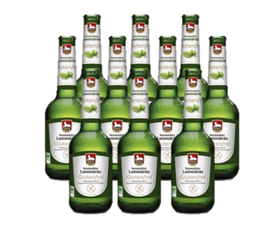 Produktfoto zu Lammsbräu - Glutenfrei - 10 x 0,33l