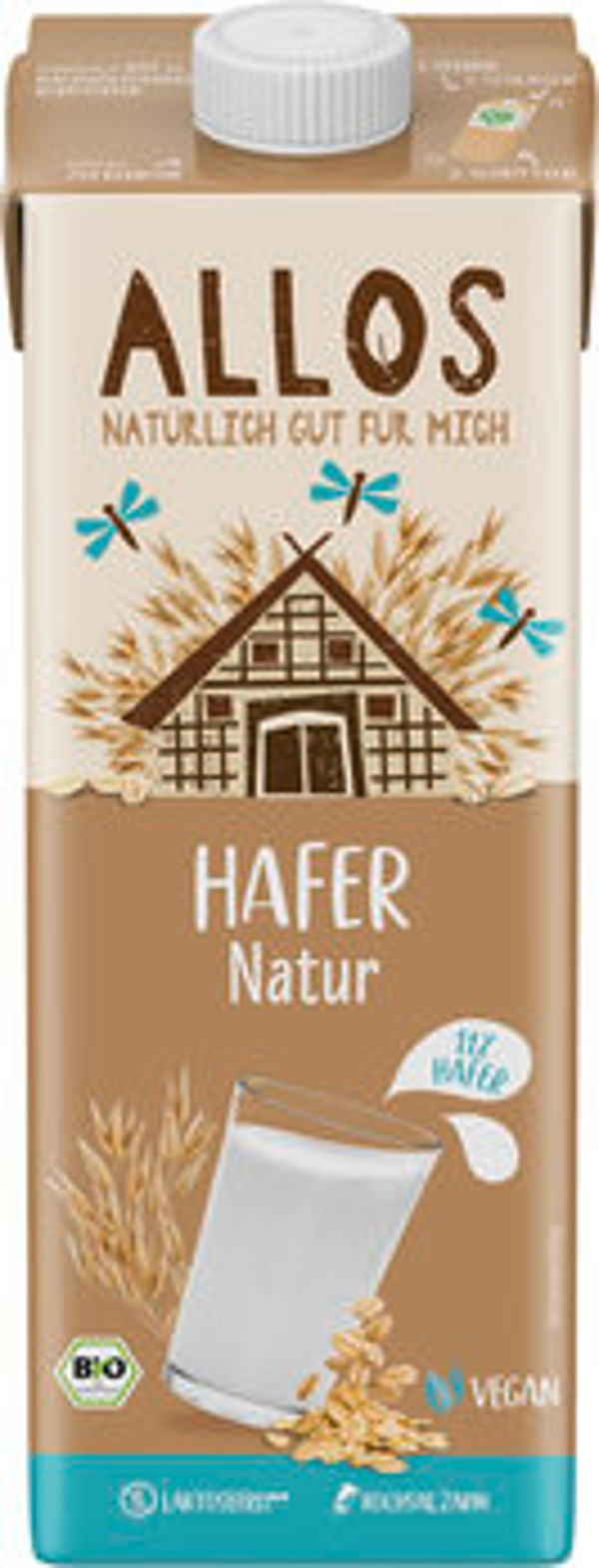 Produktfoto zu Allos - Haferdrink Naturell - 1l
