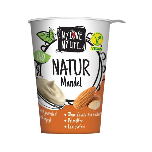 Produktfoto zu My Love - My Life - Mandel Joghurt Alternative Natur - 400 g