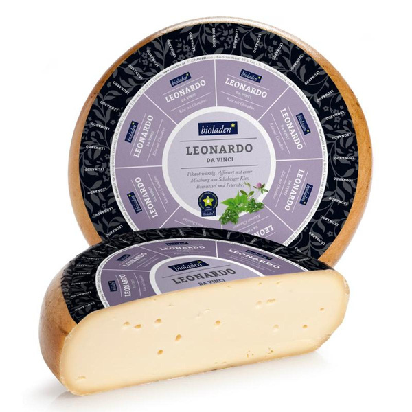 Produktfoto zu bioladen - Leonardo da Vinci Käse - 50% Fett i. Tr.
