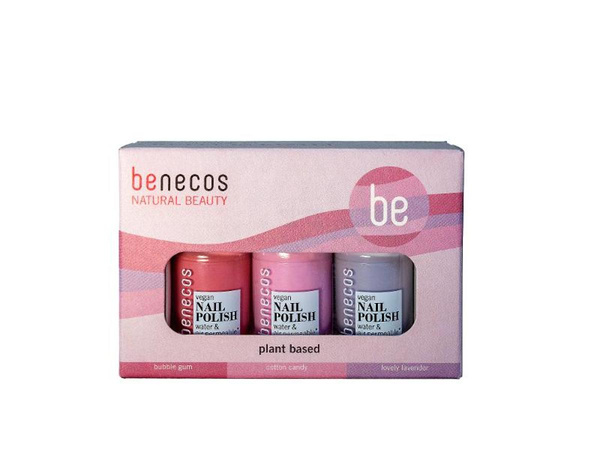 Produktfoto zu Benecos - Geschenkset Nagellack Pretty in Pastel