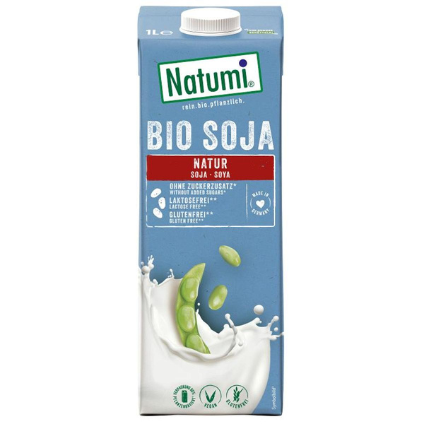 Produktfoto zu Natumi - Sojadrink Natural, ungesüßt - 1l