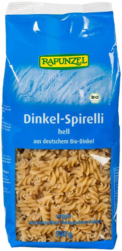 Produktfoto zu Rapunzel - Dinkel-Spirelli - 500g