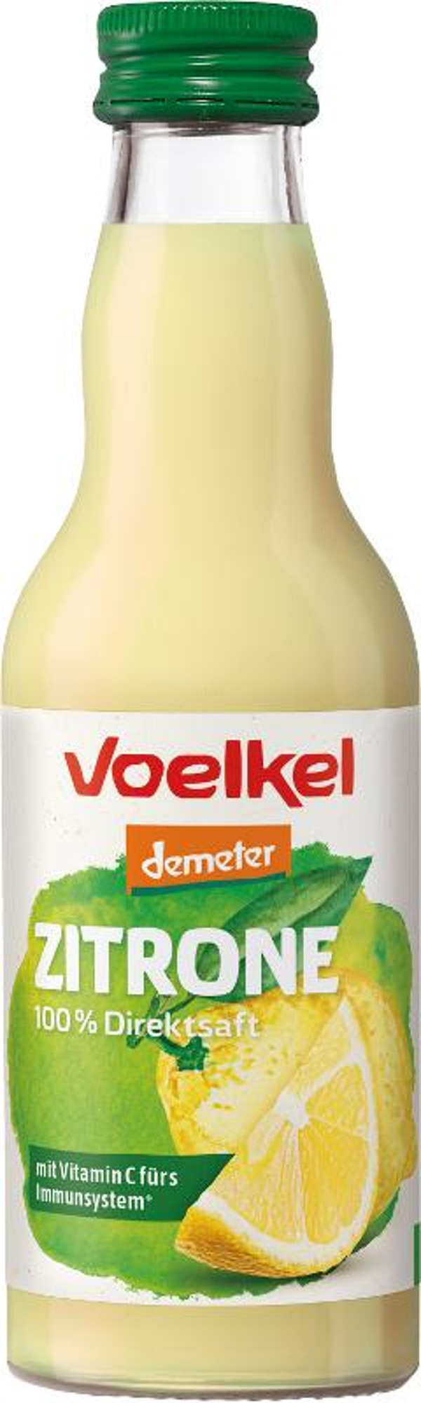 Produktfoto zu Voelkel - Zitronensaft - 0,2l