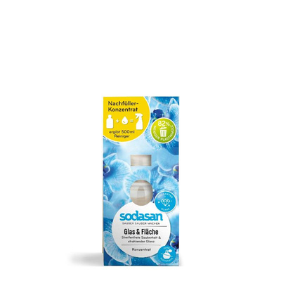 Produktfoto zu Sodasan - Glasreiniger Nachfüll-Konzentrat - 100ml