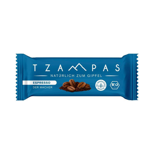 Produktfoto zu TZAMPAS - Gebinde Espresso Energieriegel - 16x40g