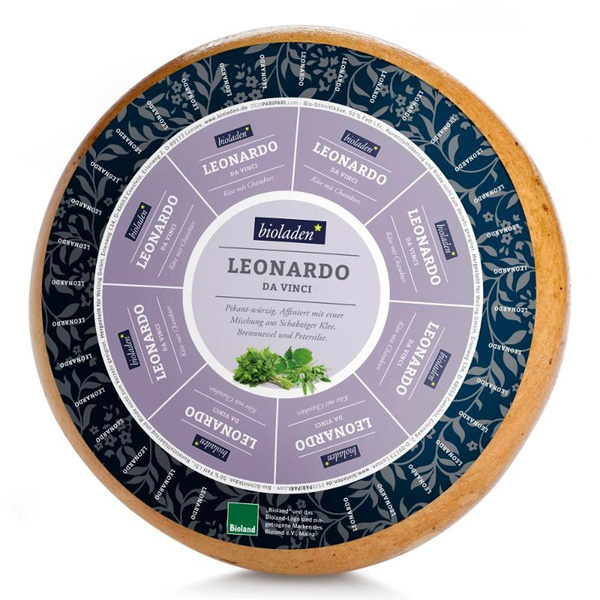 Produktfoto zu bioladen - Leonardo da Vinci Käse - 50% Fett i. Tr.