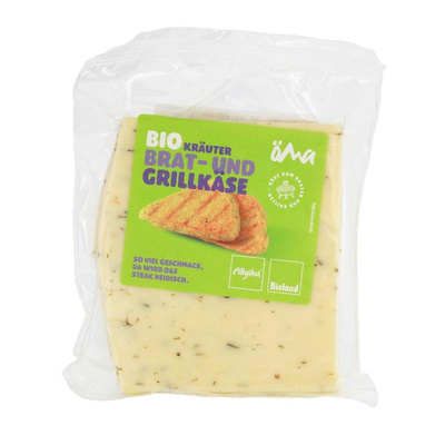 Produktfoto zu ÖMA - Grill- und Bratkäse Kräuter - 180g