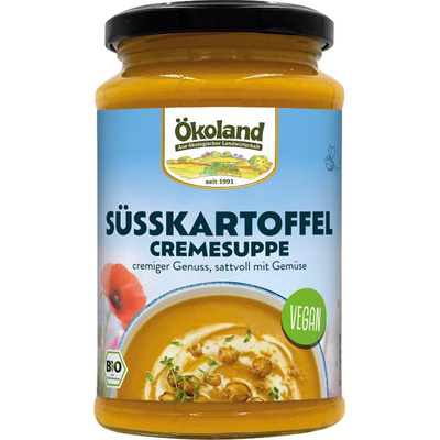 Produktfoto zu Ökoland - Süßkartoffel Cremesuppe, vegan - 380ml