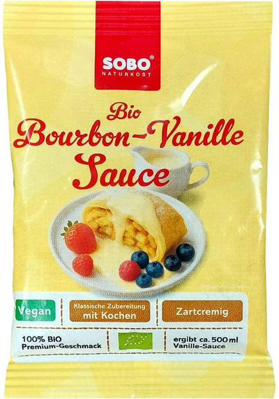 Produktfoto zu Sobo - Vanillesauce (in der Tüte) - 55g