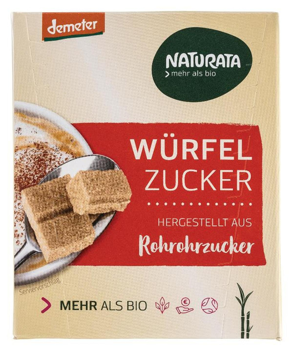 Produktfoto zu Naturata - Würfelzucker - 500g