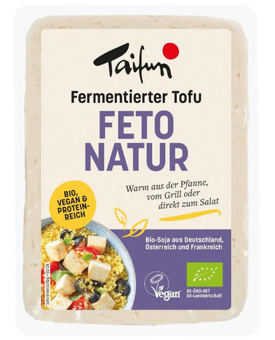 Produktfoto zu Taifun - FETO, Fermentierter Tofu - 200g