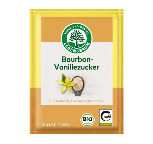 Produktfoto zu Lebensbaum - Vanillezucker 4x 8g