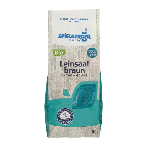 Produktfoto zu Spielberger - Leinsamen - 400g