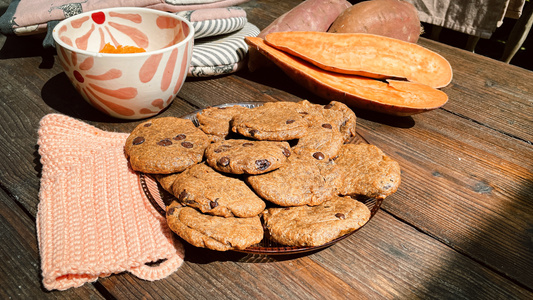 Cookies mit Süßkartoffeln 