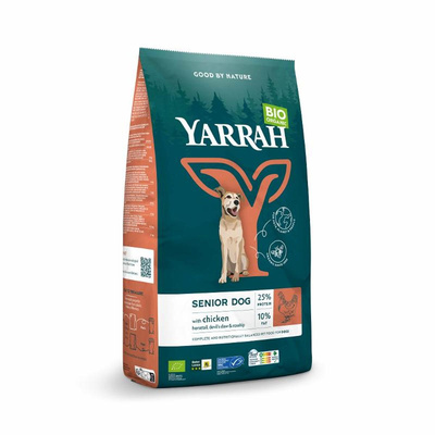 Produktfoto zu Yarrah - Hund Trockenfutter Senior Huhn - 2kg