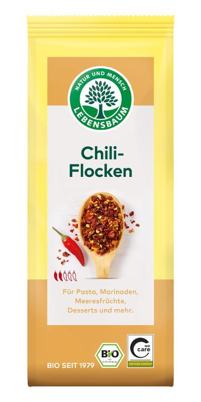 Produktfoto zu Lebensbaum - Chili Flocken - 45g