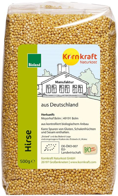Produktfoto zu Kornkraft - Hirse - 500g