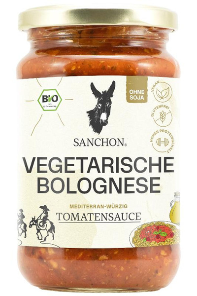 Produktfoto zu Sanchon - Tomatensauce Vegetarische Bolognese - 330ml