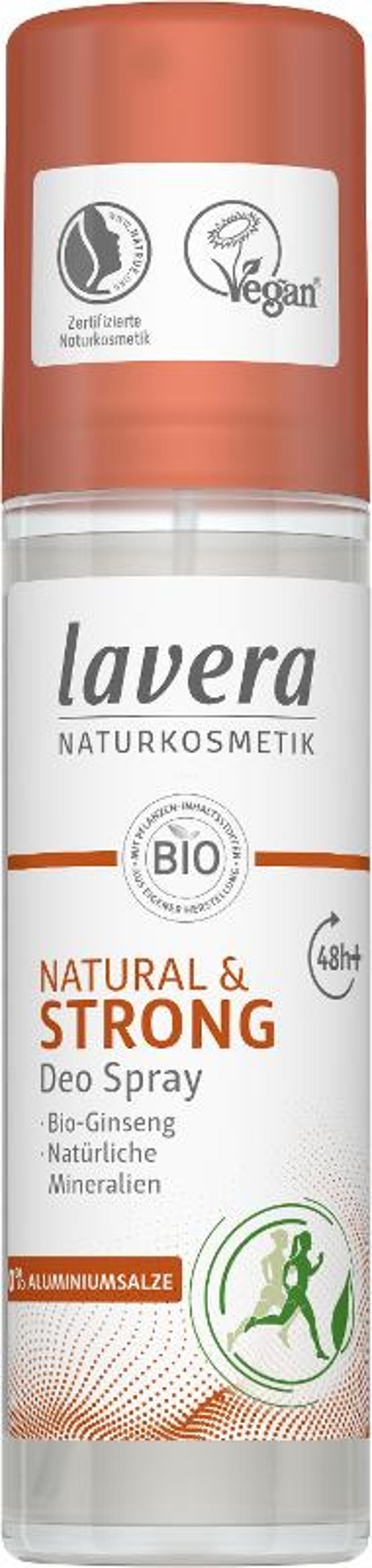 Produktfoto zu Lavera - Deo Spray Strong - 75ml