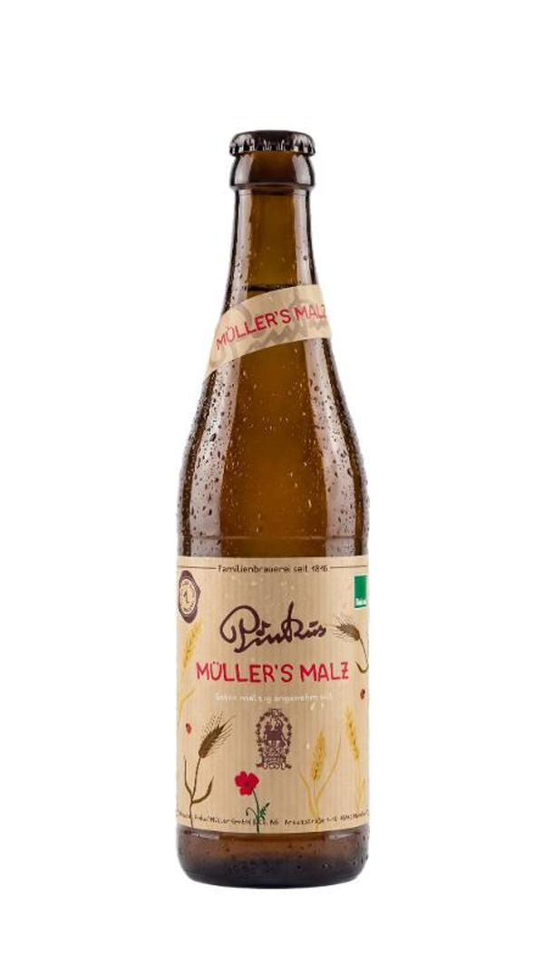 Produktfoto zu Pinkus - Malzbier - 0,33l