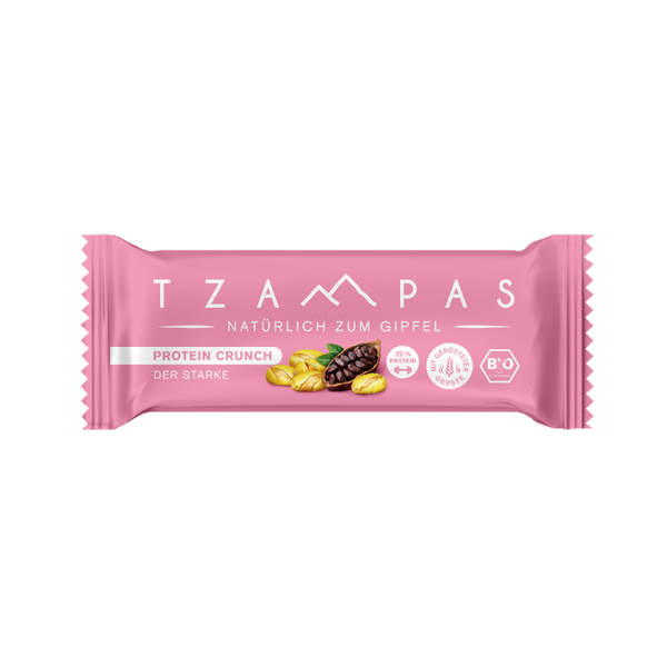 Produktfoto zu TZAMPAS - Gebinde Protein Crunch Energieriegel - 16x40g