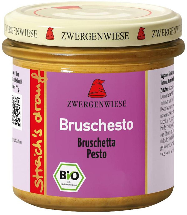 Produktfoto zu Zwergenwiese - Streich's drauf Bruschesto - 135g