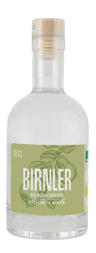 Produktfoto zu Obsthof Münch - Birnler Birnenbrand 40% - 0,35l