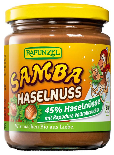 Produktfoto zu Rapunzel - Samba Haselnuss - 250g