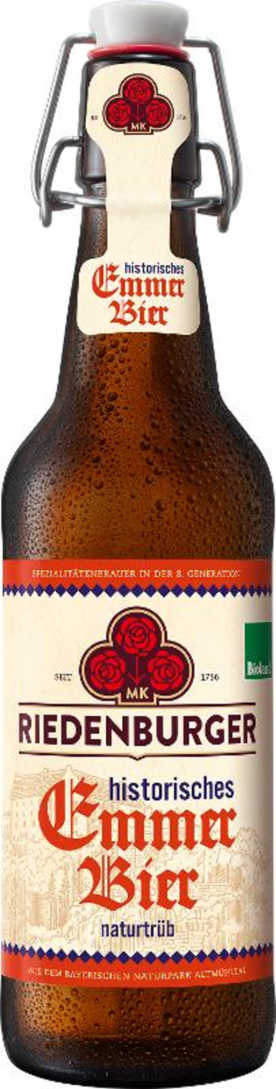 Produktfoto zu Riedenburger - Emmerbier - 0,5l
