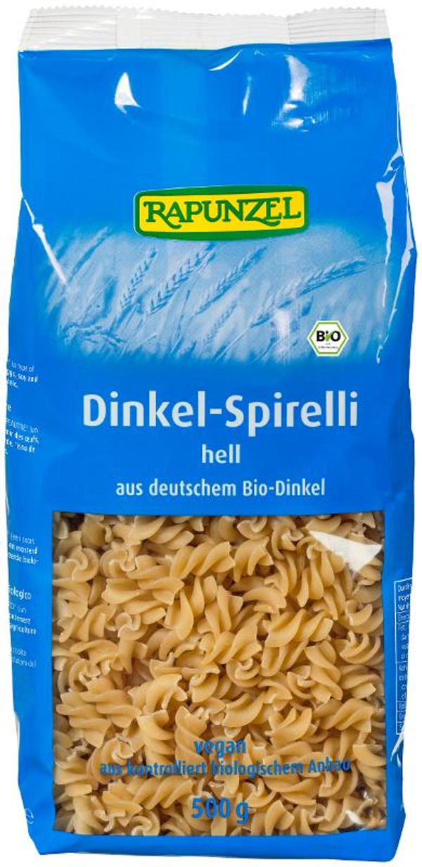 Produktfoto zu Rapunzel - Dinkel-Spirelli - 500g