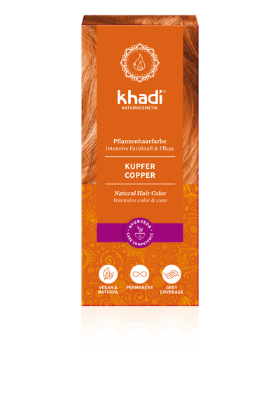 Produktfoto zu Khadi Haarfarbe Kupfer - 50 ml