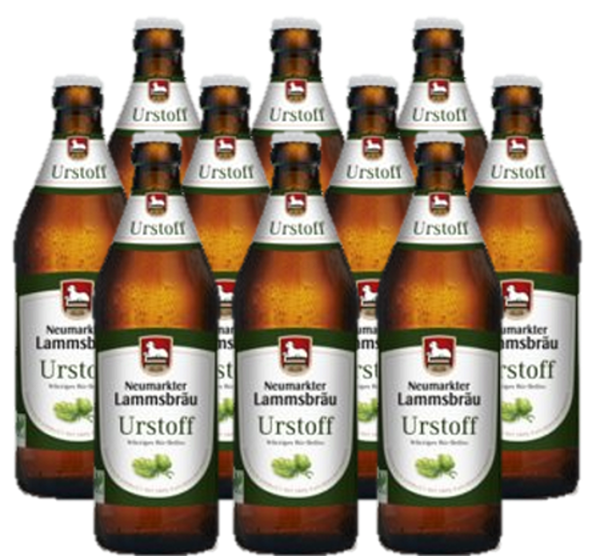 Produktfoto zu Lammsbräu - Öko Urstoff - 10 x 0,5l