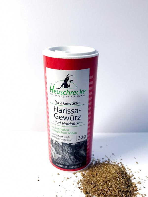 Produktfoto zu Heuschrecke - Harissa Dose - 30g