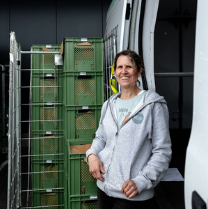 Ilona - Auslieferung beim Bioboten