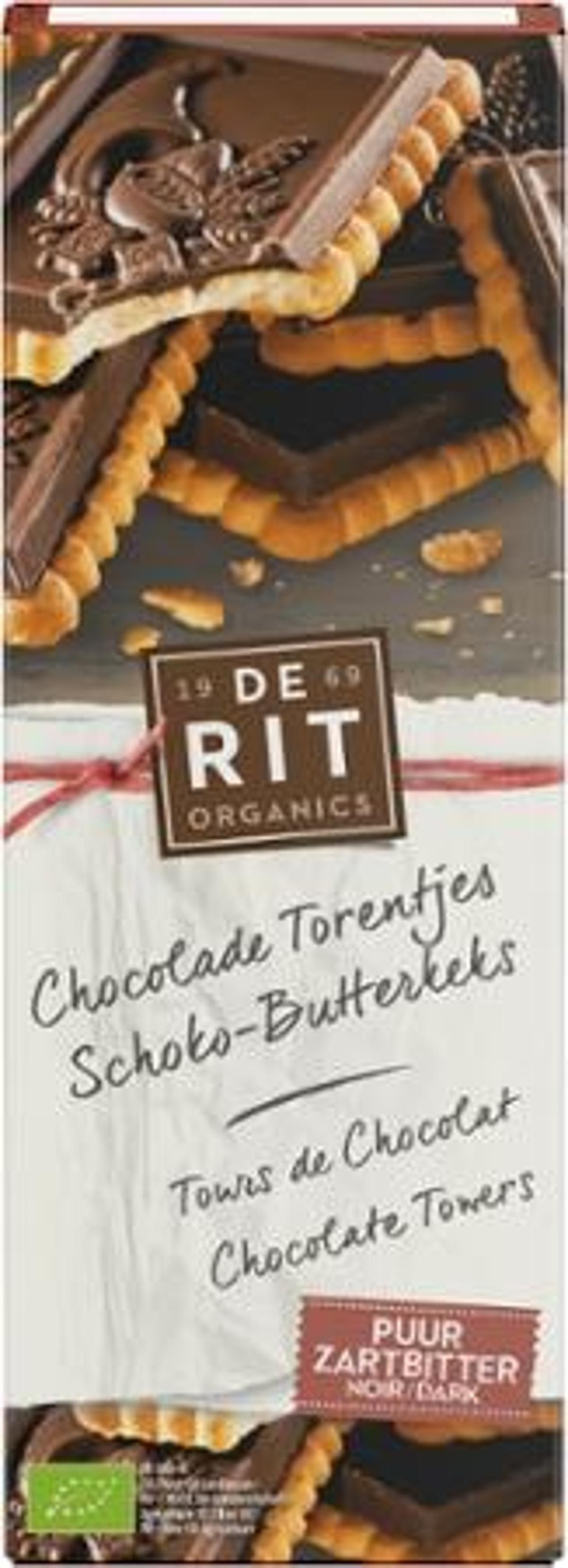 Produktfoto zu De Rit - Schoko Butterkeks - 150g