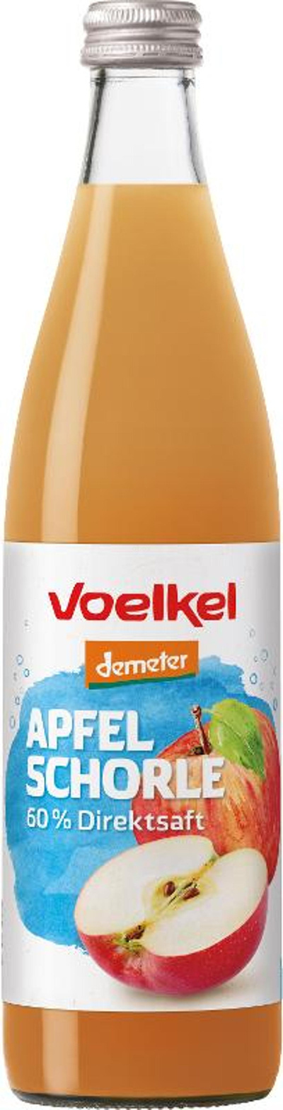 Produktfoto zu Voelkel - Apfelschorle - 0,5l