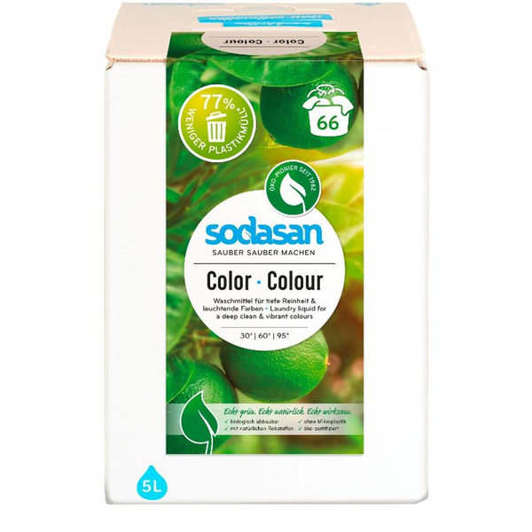 Produktfoto zu Sodasan - Color Waschmittel Limette - 5l