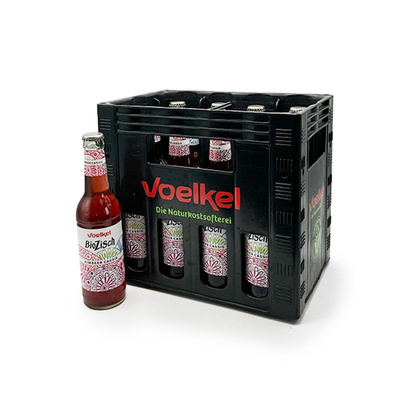 Produktfoto zu Voelkel - Bio Zisch Himbeer Cassis - 12 x 0,33l