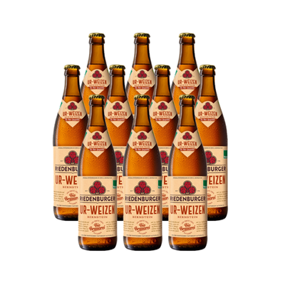Produktfoto zu Riedenburger - Ur-Weizen - 10 x 0,5l